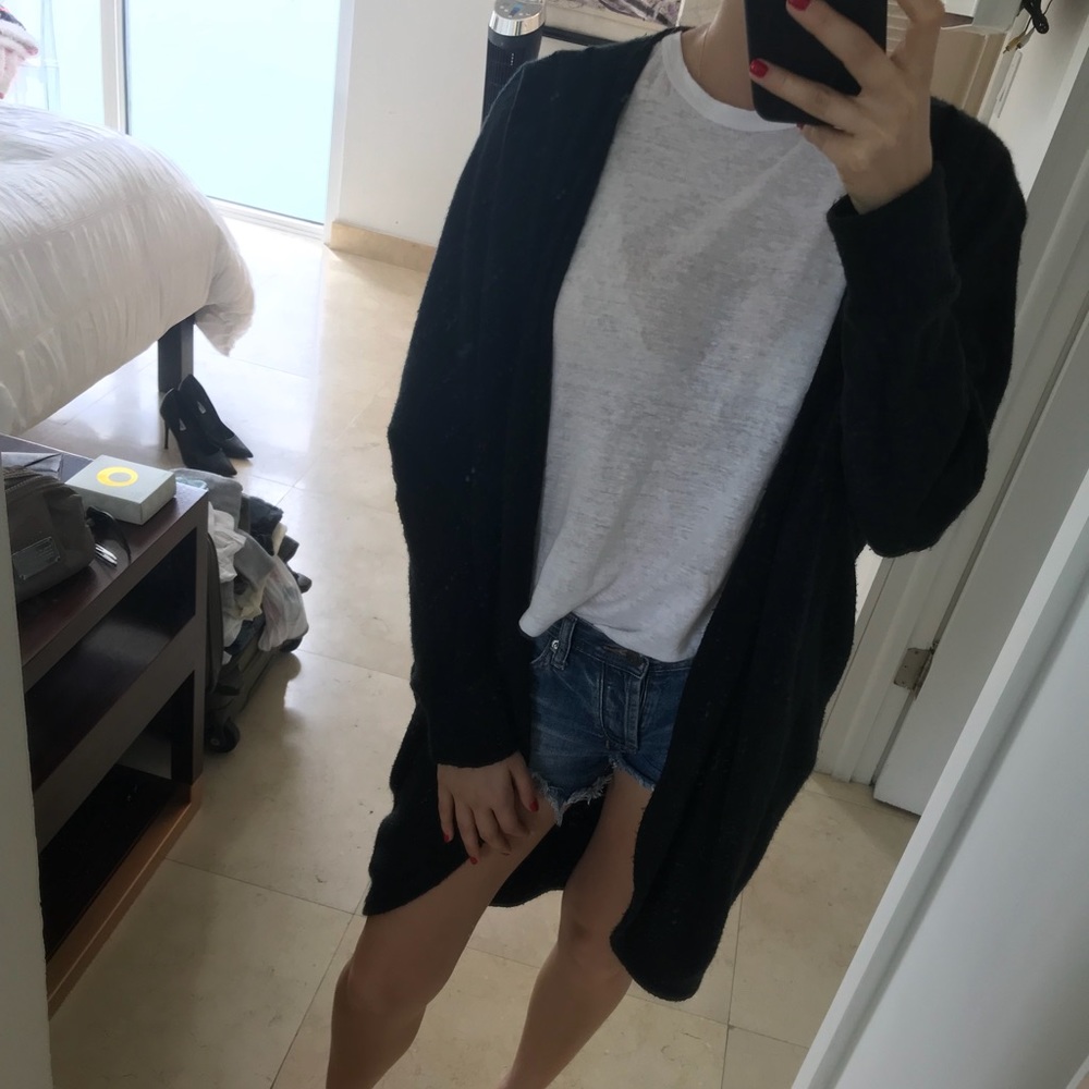 Black Lush Cardigan